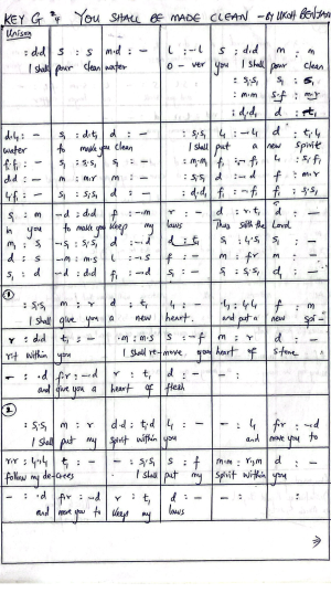 You Shall Be Made Clean